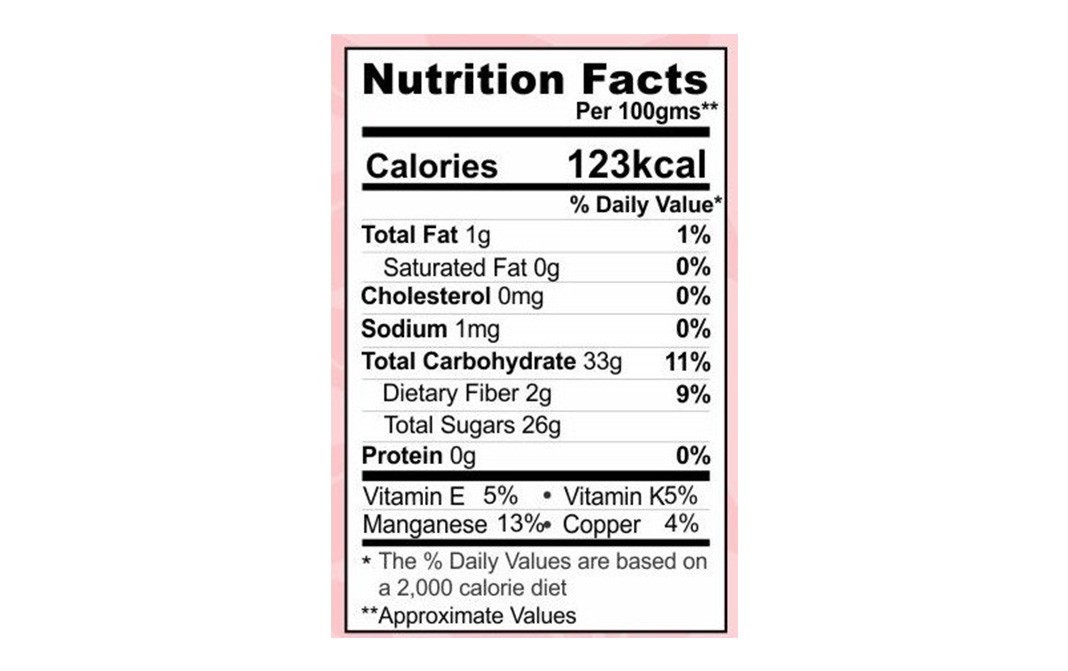 Agile Organic Dried Cranberry Sliced    Pack  250 grams